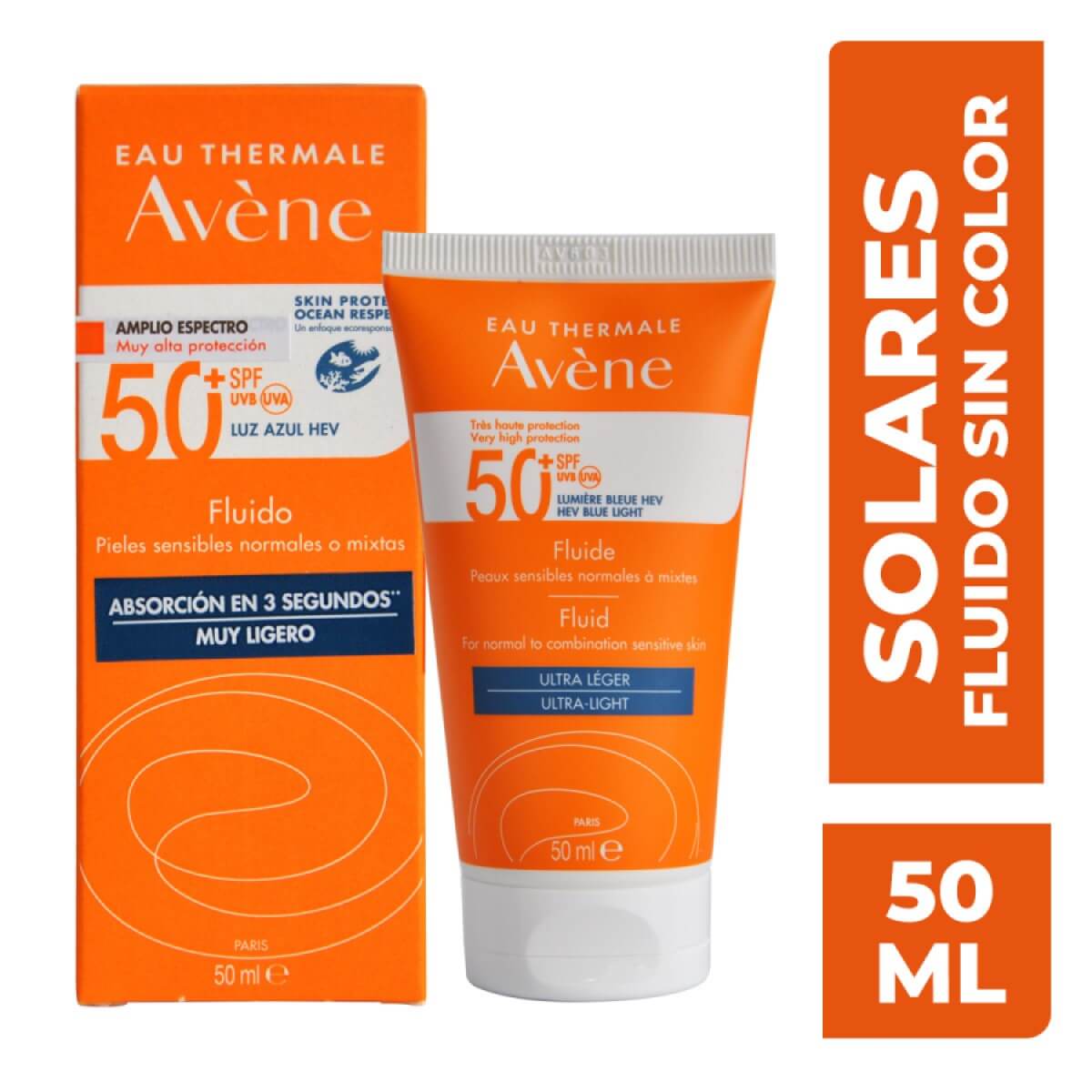 AVENE FLUIDO 50+ 50 ML