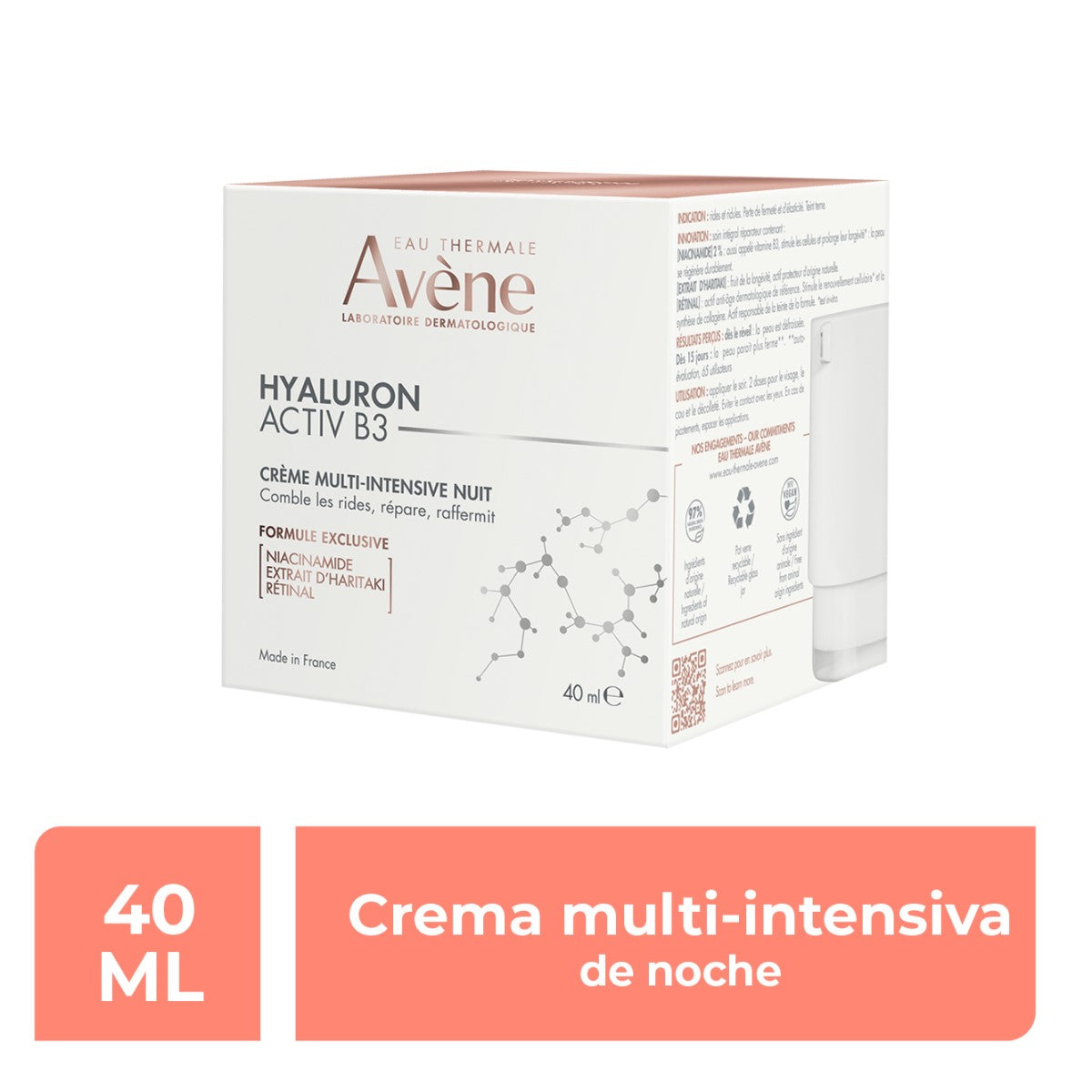 AVENE HYALURON CREMA DE NOCHE 40 ML