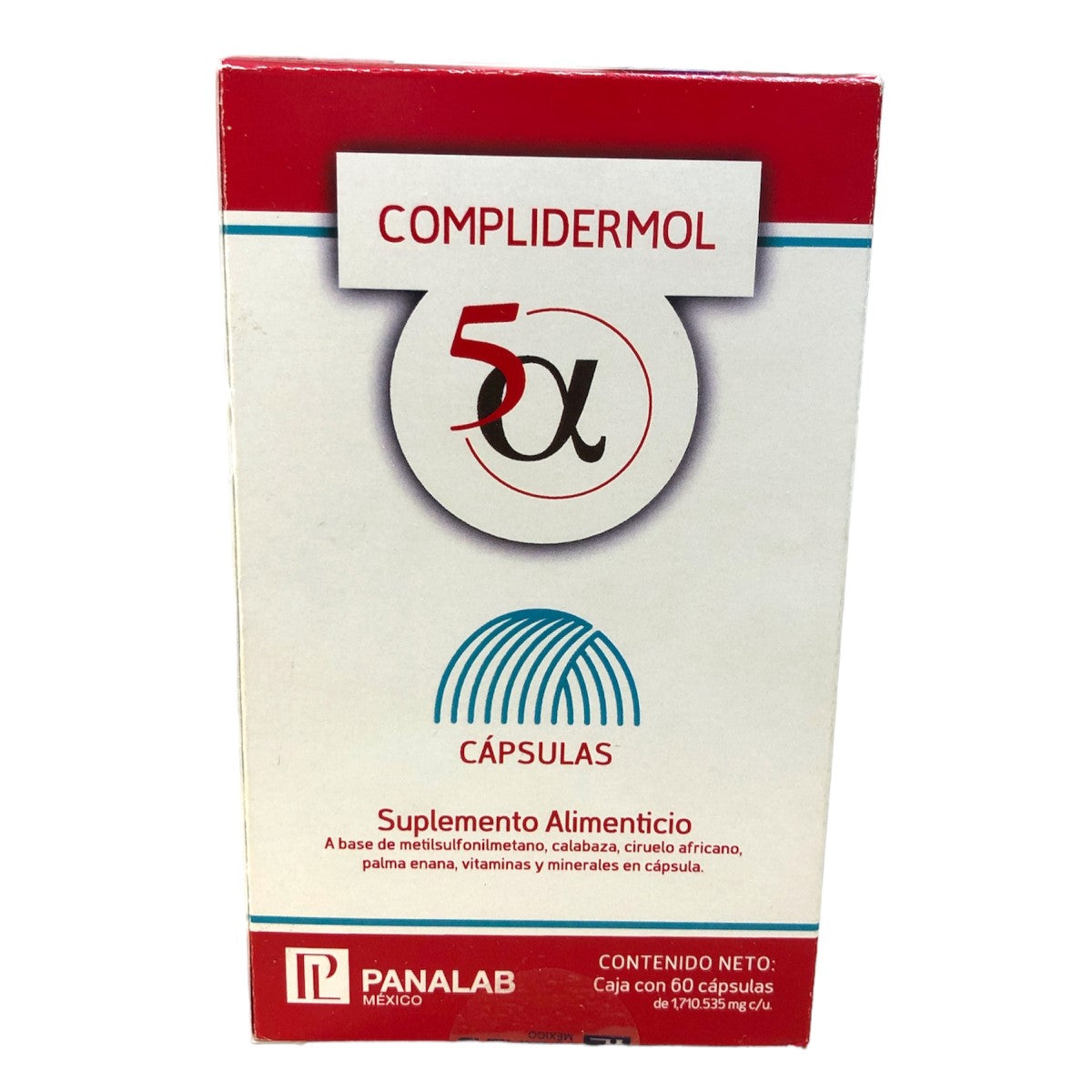 Complidermol 5 Plus Box With 60 Capsules