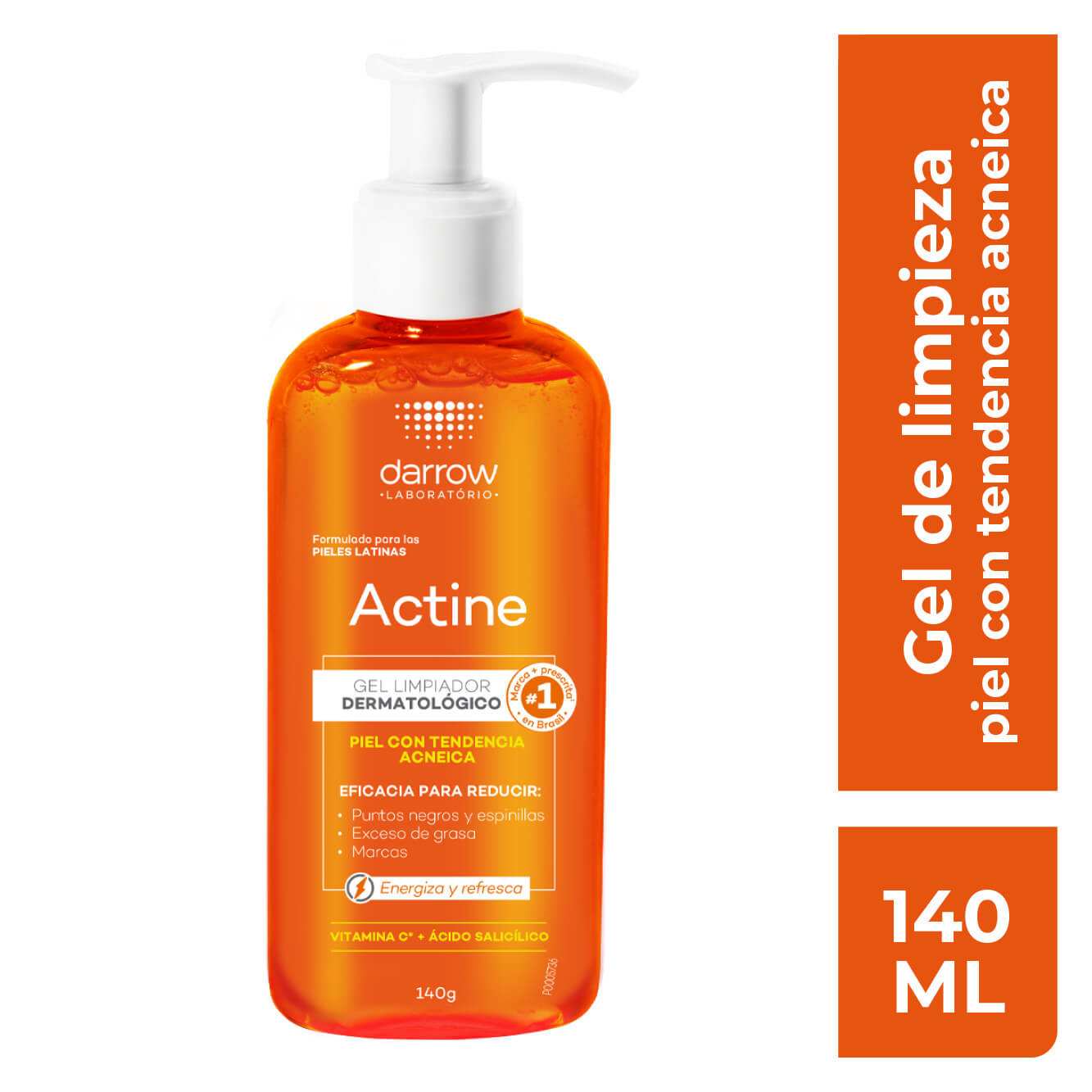 Darrow Actine Gel Limpiador 140G