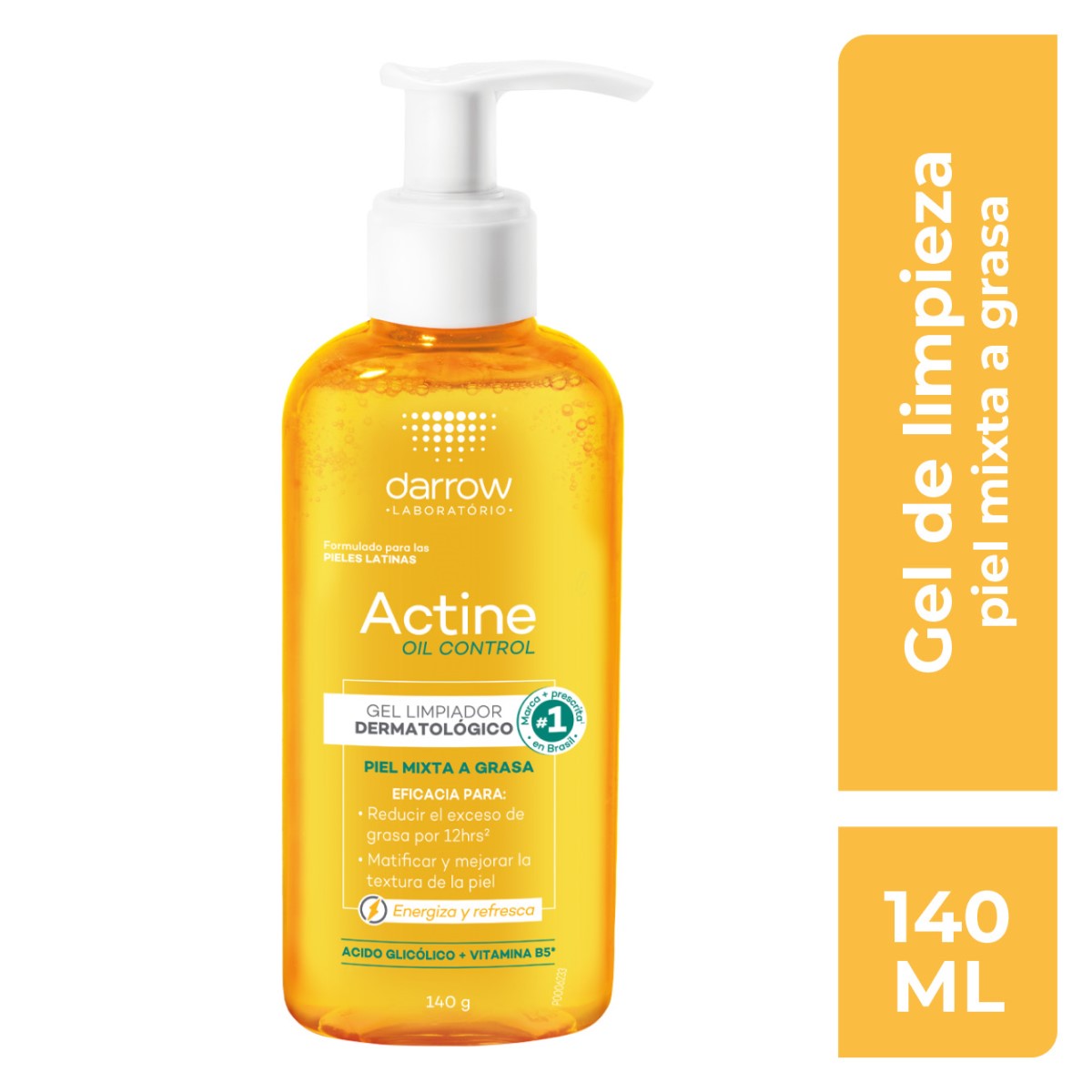 Darrow Actine Oil Control Gel 140G