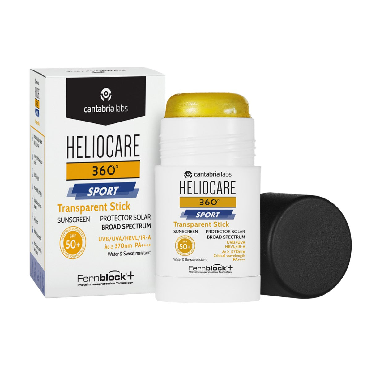 CANTABRIA HELIOCARE 360 SPORT TRANSPARENT STICK 25G