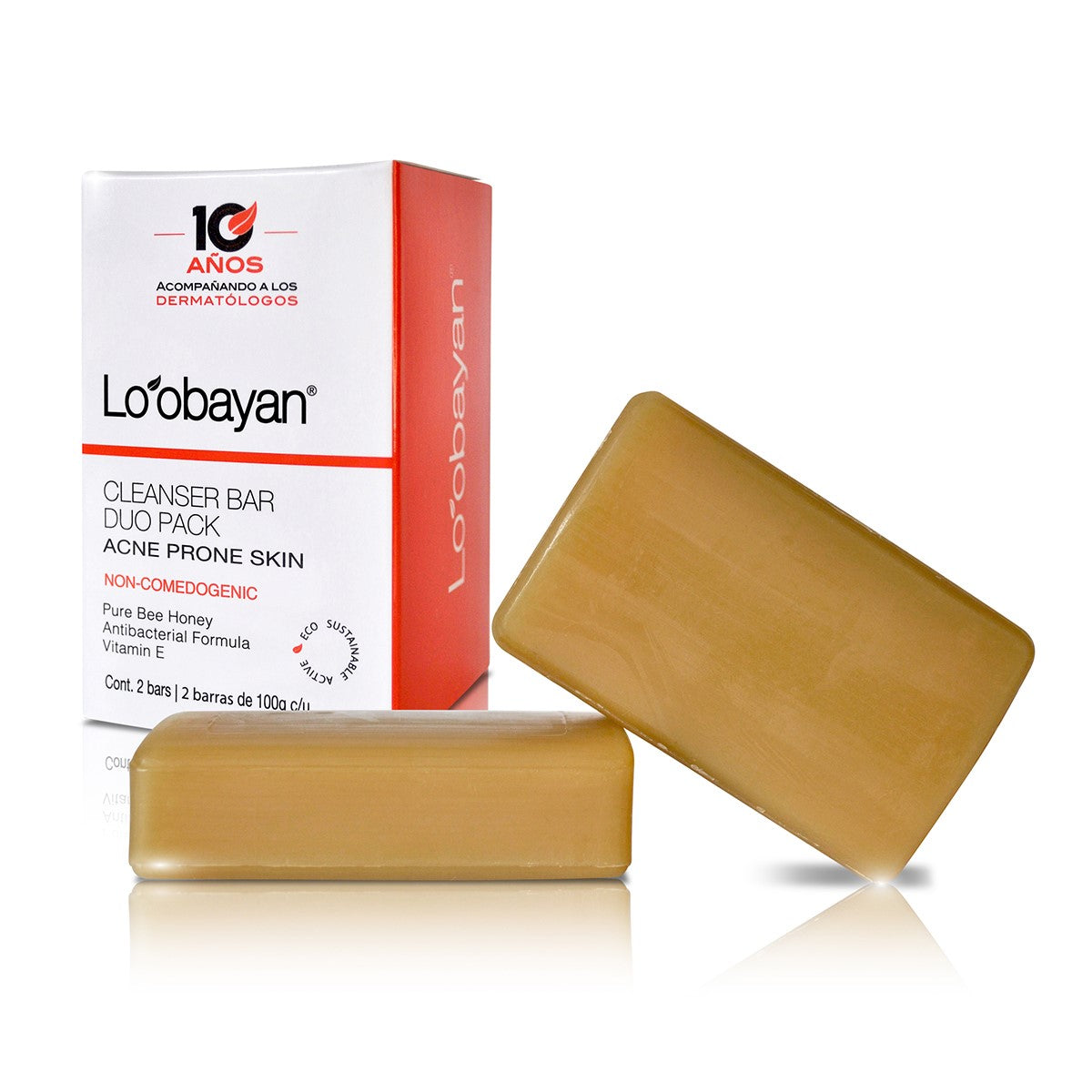 LOOBAYAN BARRA ACNE DUO PACK 100G C/U