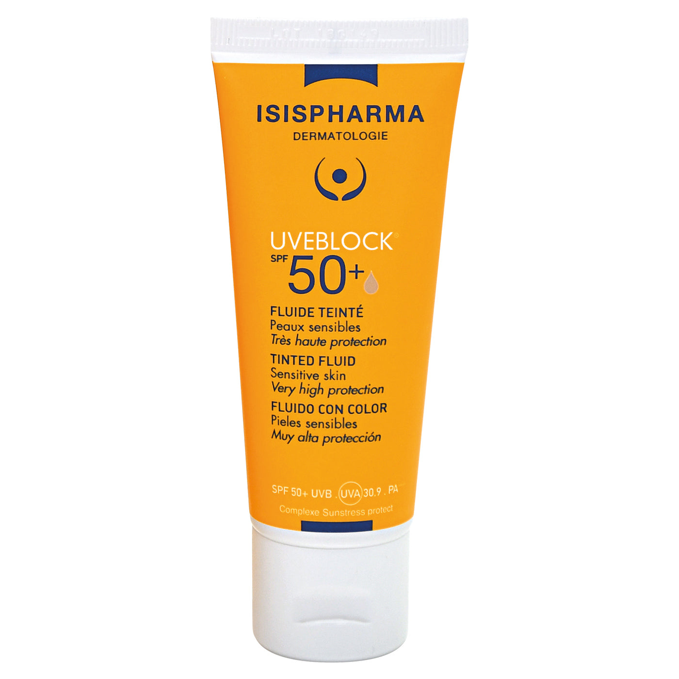 ISISPHARMA UVEBLOCK FPS 50+ FLUIDO CON COLOR 40 ML | The Glow Shop