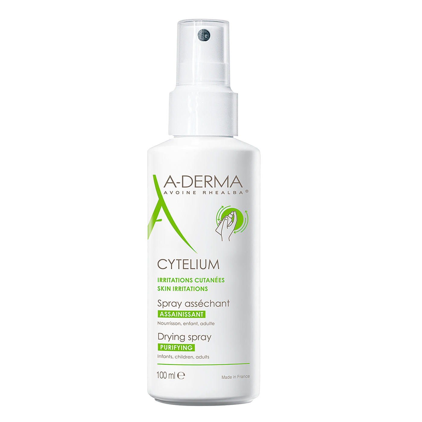 A-DERMA CYTELIUM SPRAY SECANTE PARA PIEL IRRITADA 100 ML | The Glow Shop