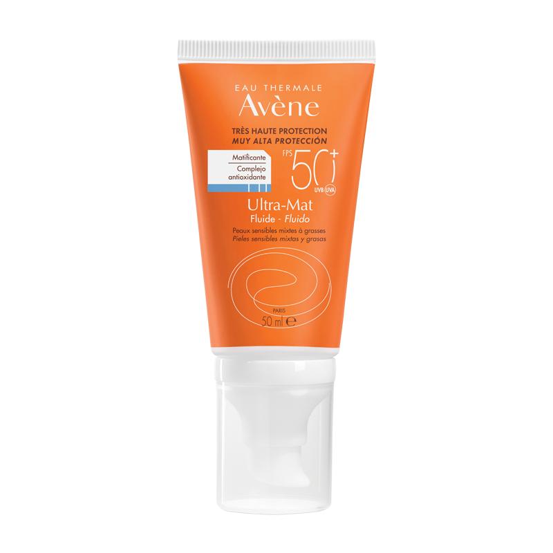 AVÈNE ULTRA MAT FLUIDO SIN COLOR FPS 50+ 50 ML | The Glow Shop