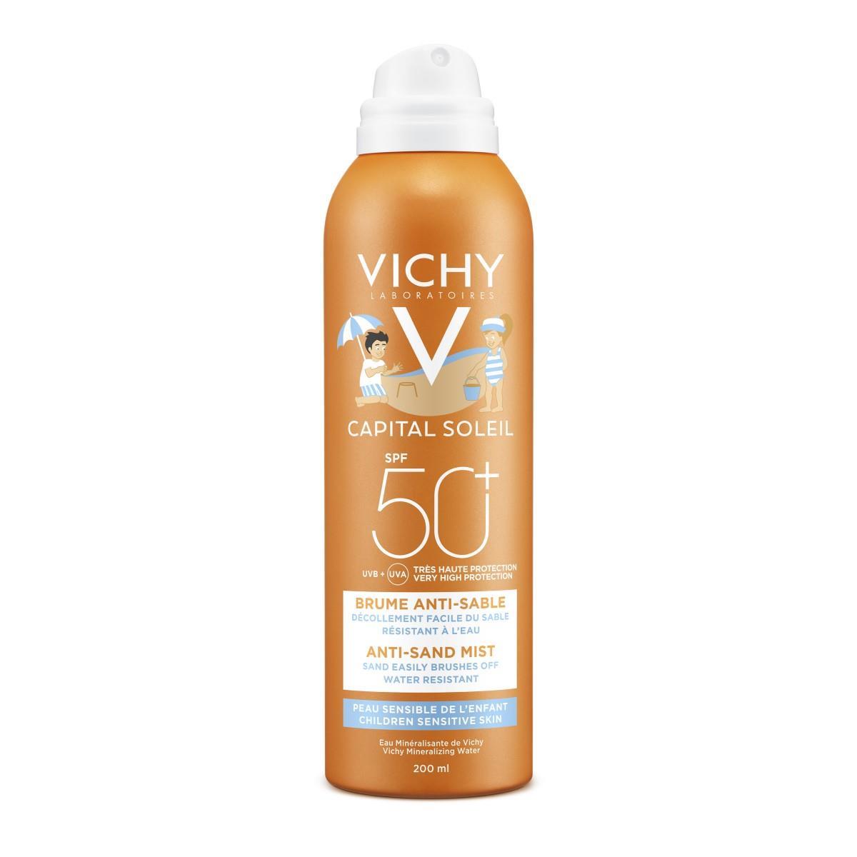 VICHY IDEAL SOLEIL BRUMA ANTIARENA INFANTIL FPS 50+ 200 ML | The Glow Shop