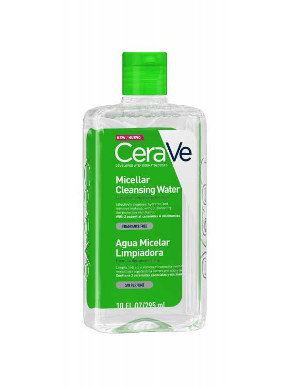 CERAVE AGUA MICELAR LIMPIADORA FACIAL 295 ML | The Glow Shop