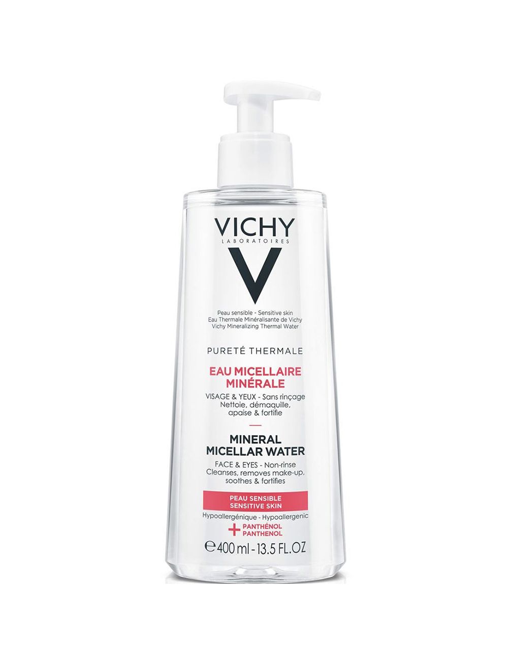 VICHY AGUA MICELAR MINERAL 400 ML | The Glow Shop