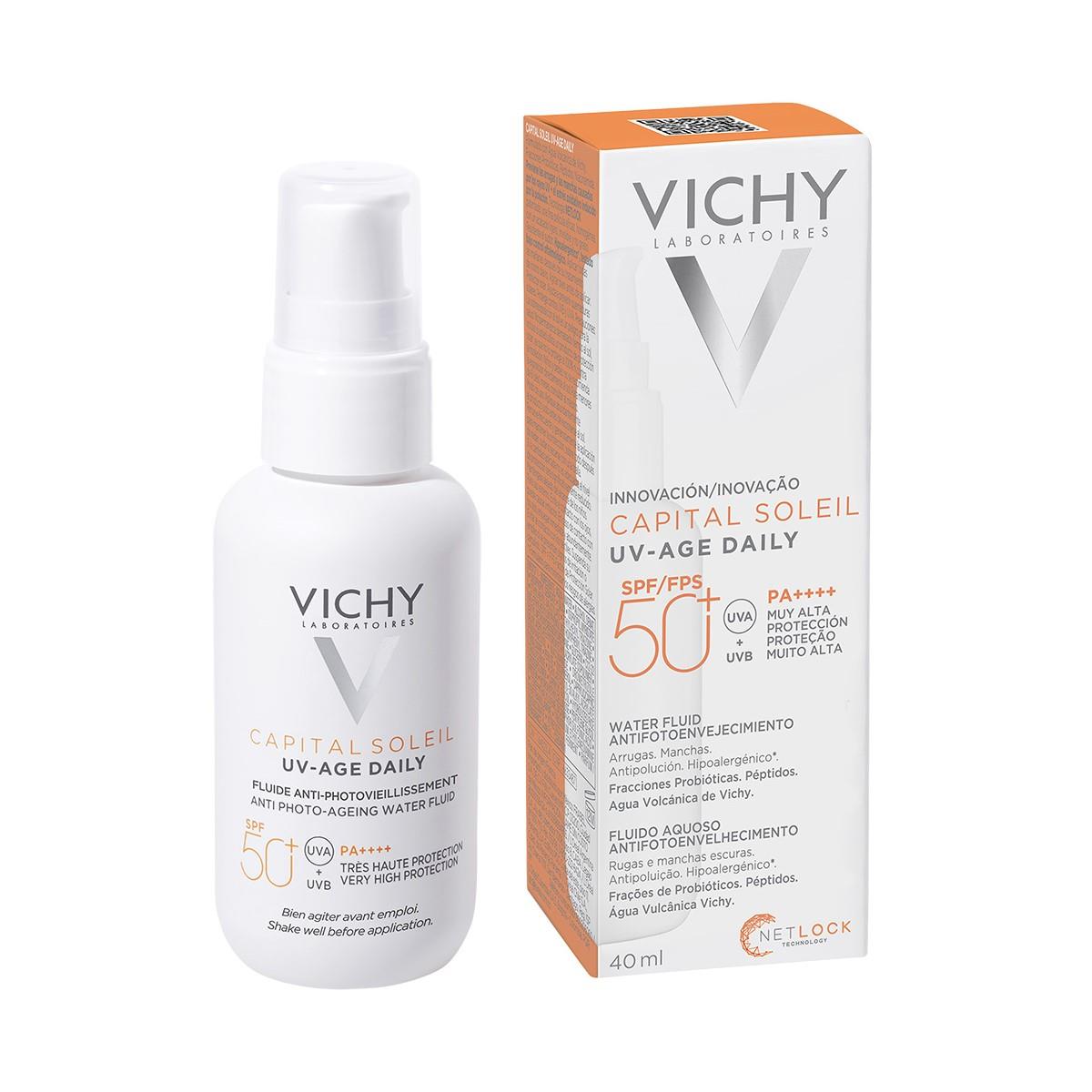 VICHY CAPITAL SOLEIL UV-AGE FPS50+ 40 ML | The Glow Shop