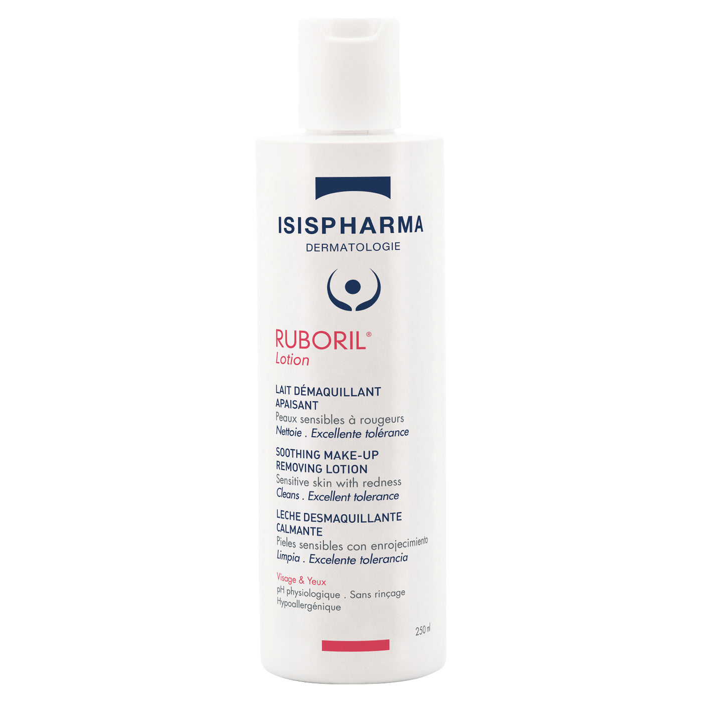 ISISPHARMA RUBORIL LECHE DESMAQUILLANTE 250 ML | The Glow Shop