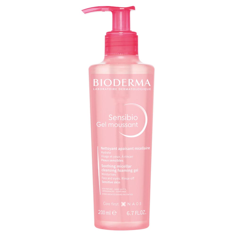 BIODERMA SENSIBIO GEL MOUSSANT 200 ML | The Glow Shop