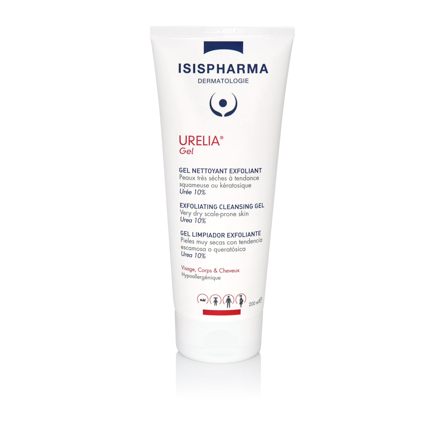 ISISPHARMA URELIA GEL 200 ML | The Glow Shop