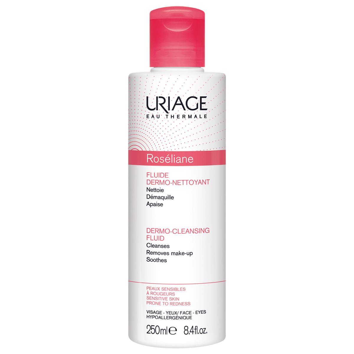 URIAGE ROSELIANE FLUIDO DERMOLIMPIADOR 250ML | The Glow Shop