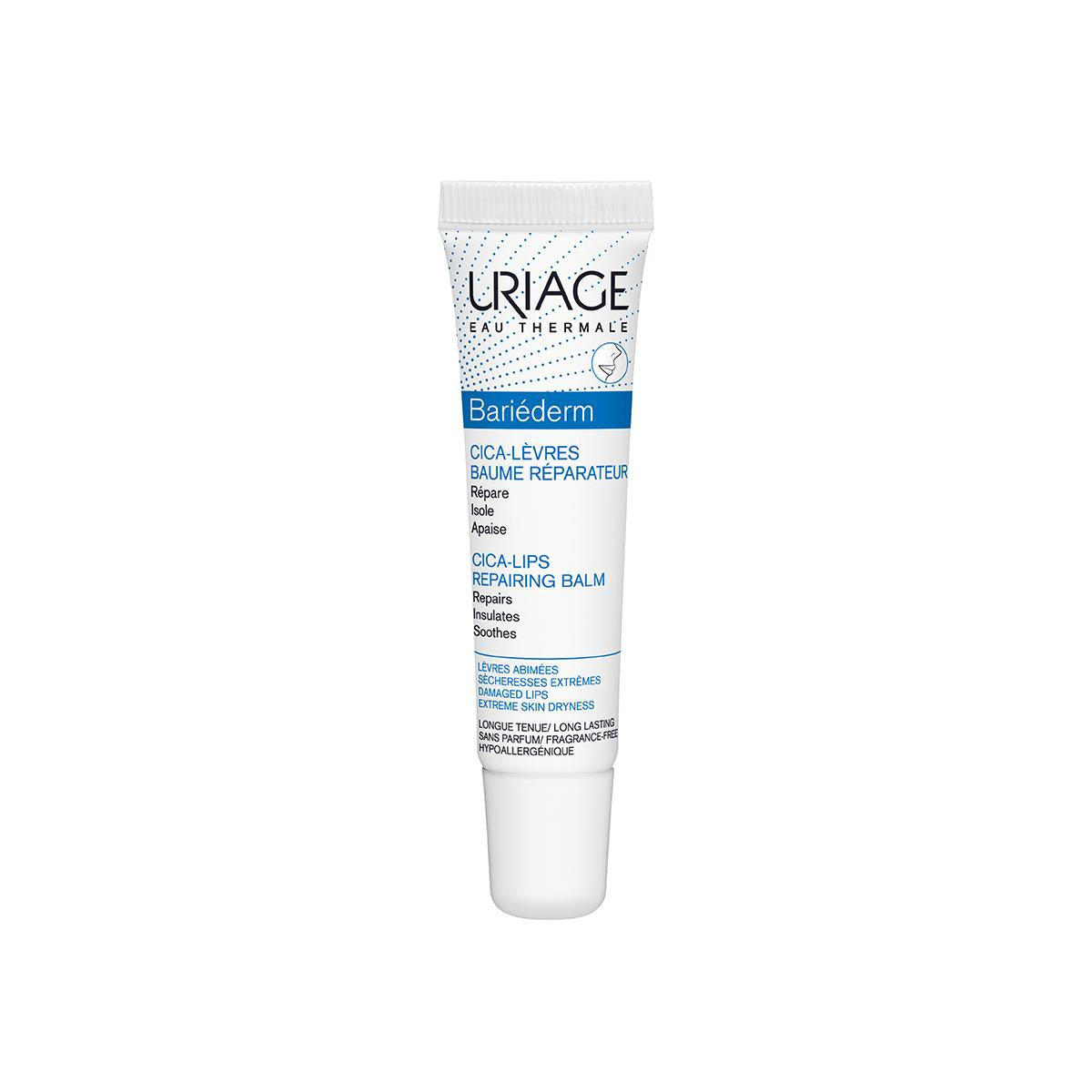 URIAGE BARIEDERM CICA LABIOS 15 ML | The Glow Shop