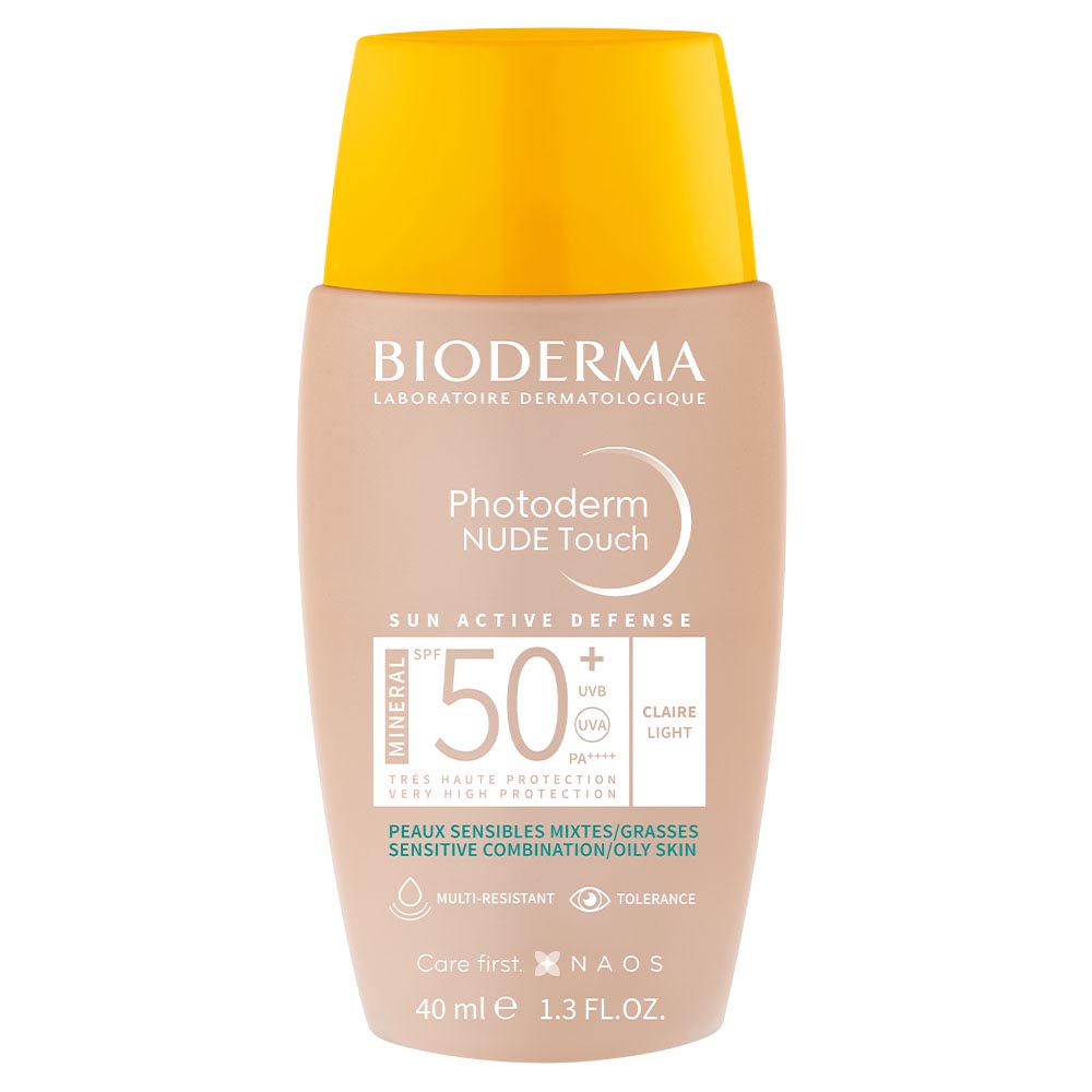 BIODERMA PHOTODERM NUDE TOUCH FPS 50+ TONO CLARO 40 ML | The Glow Shop