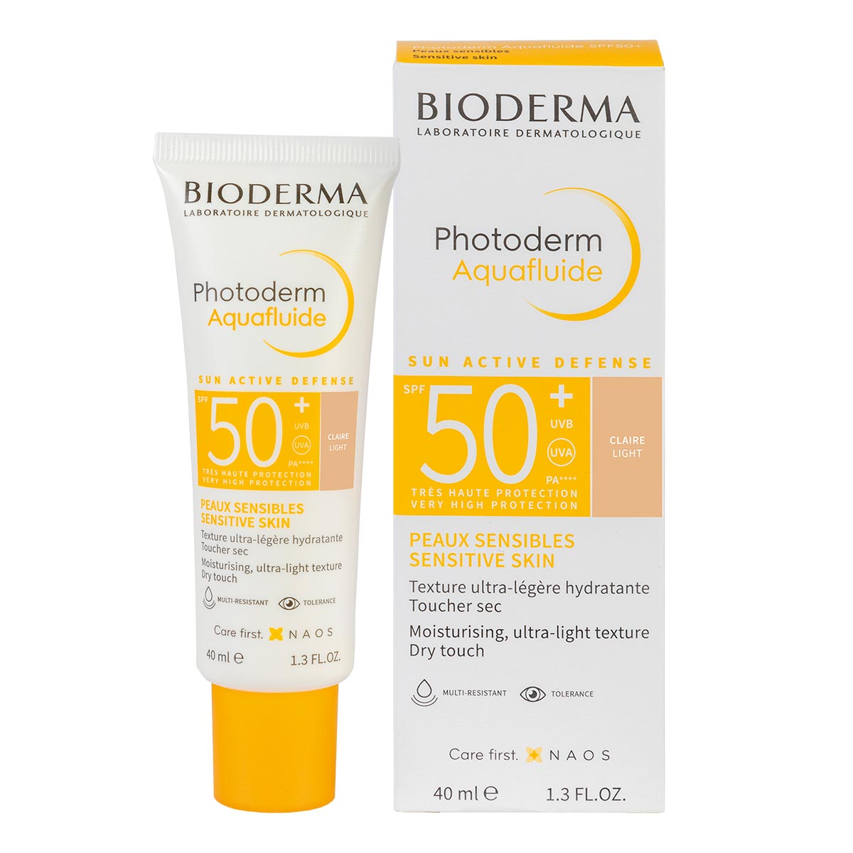 BIODERMA PHOTODERM AQUAFLUIDO FPS 50+ CLARO 40 ML | The Glow Shop