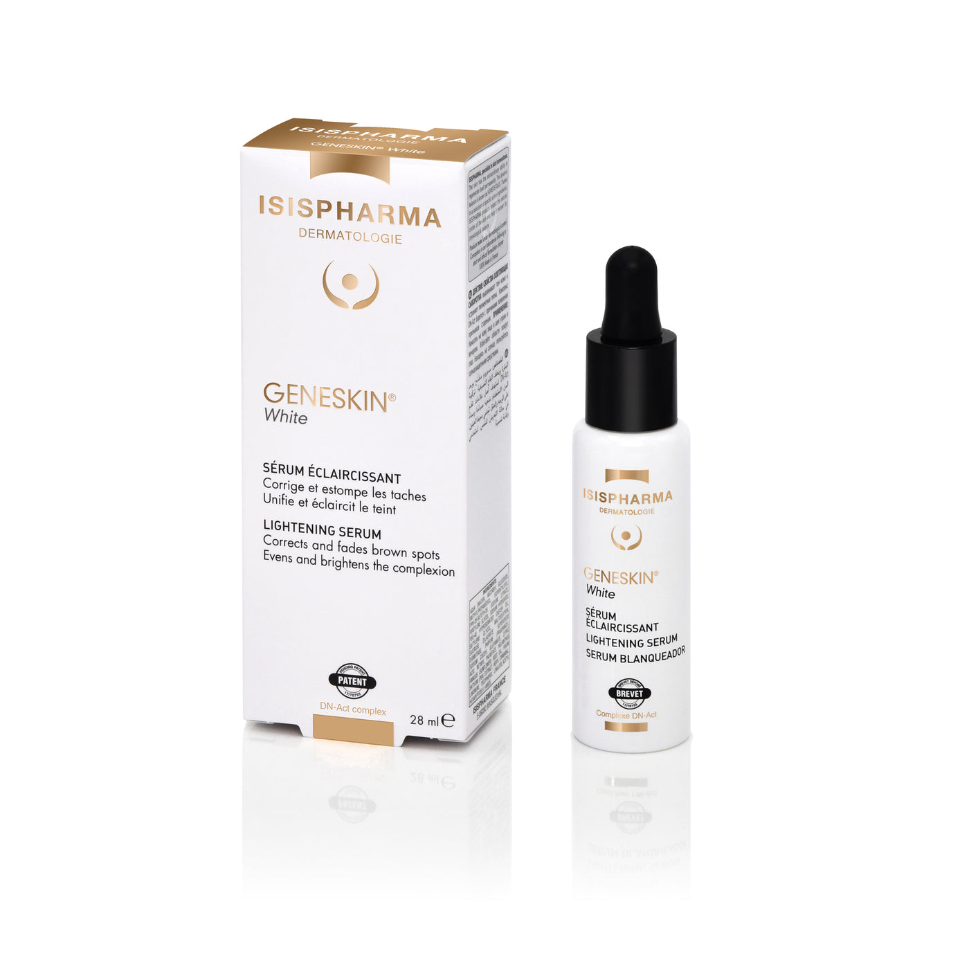 ISISPHARMA GENESKIN WHITE SUERO 28 ML | The Glow Shop