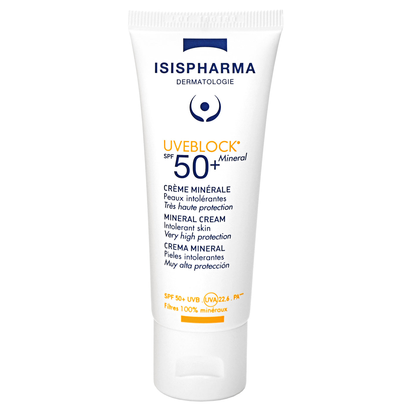 ISISPHARMA UVEBLOCK FPS 50+ MINERAL INVISIBLE 40 ML | The Glow Shop