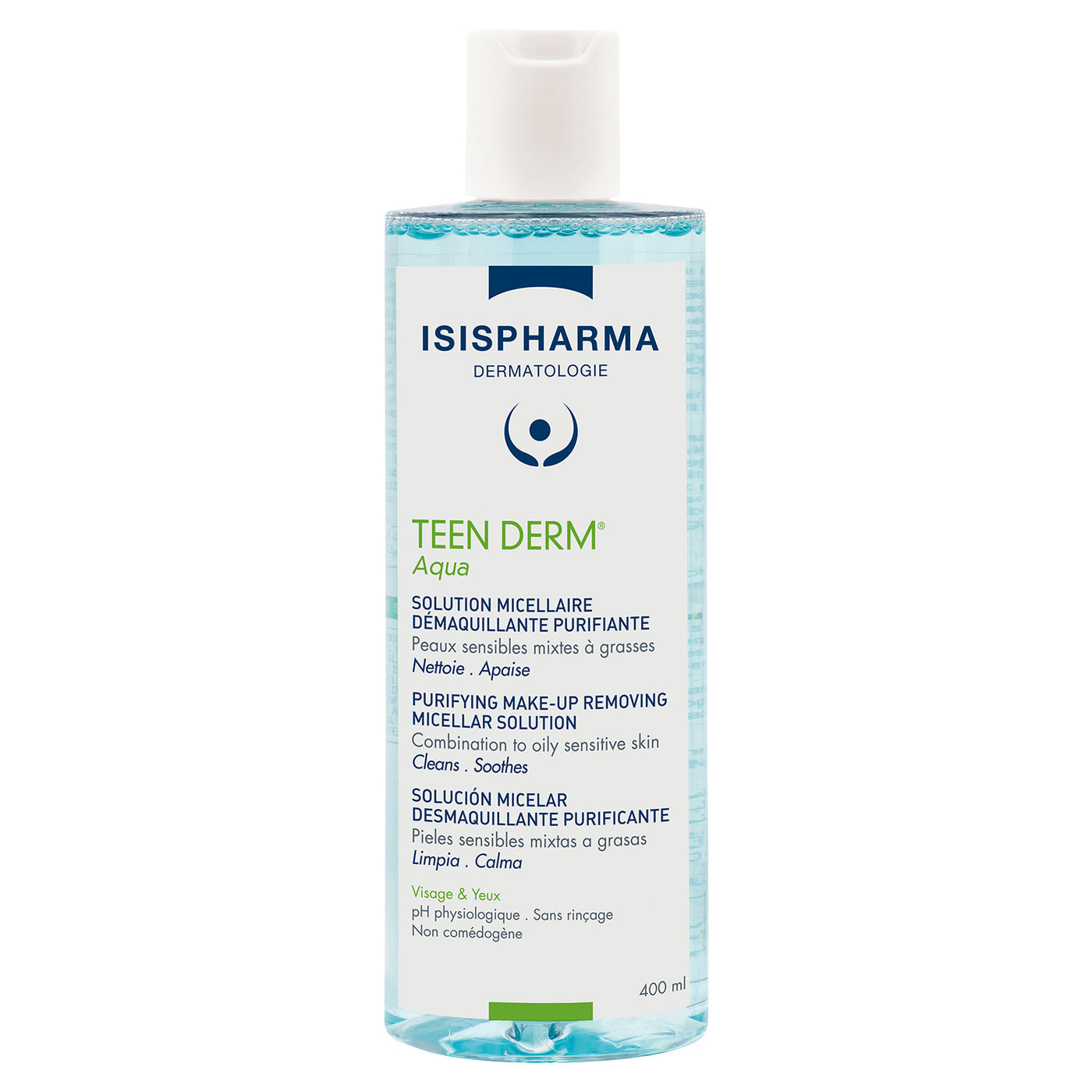 ISISPHARMA TEEN DERM AQUA 400 ML | The Glow Shop