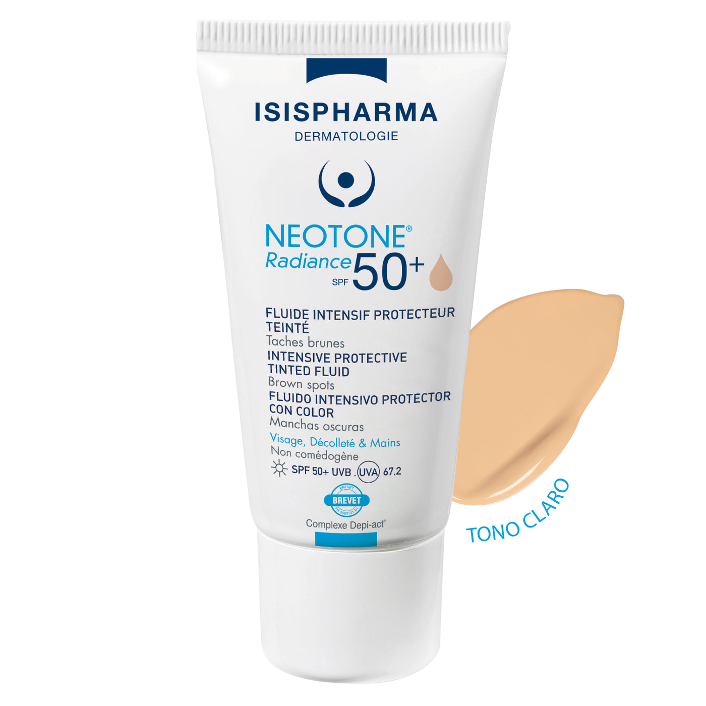 ISISPHARMA NEOTONE PREVENT CREMA FPS 50+ CLARO 30 ML | The Glow Shop