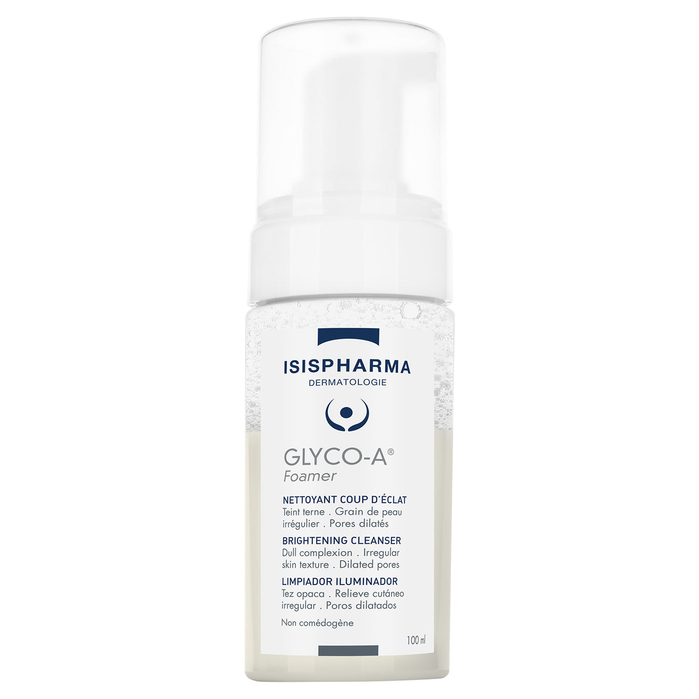 ISISPHARMA GLYCO-A ESPUMA LIMPIADORA 100 ML | The Glow Shop