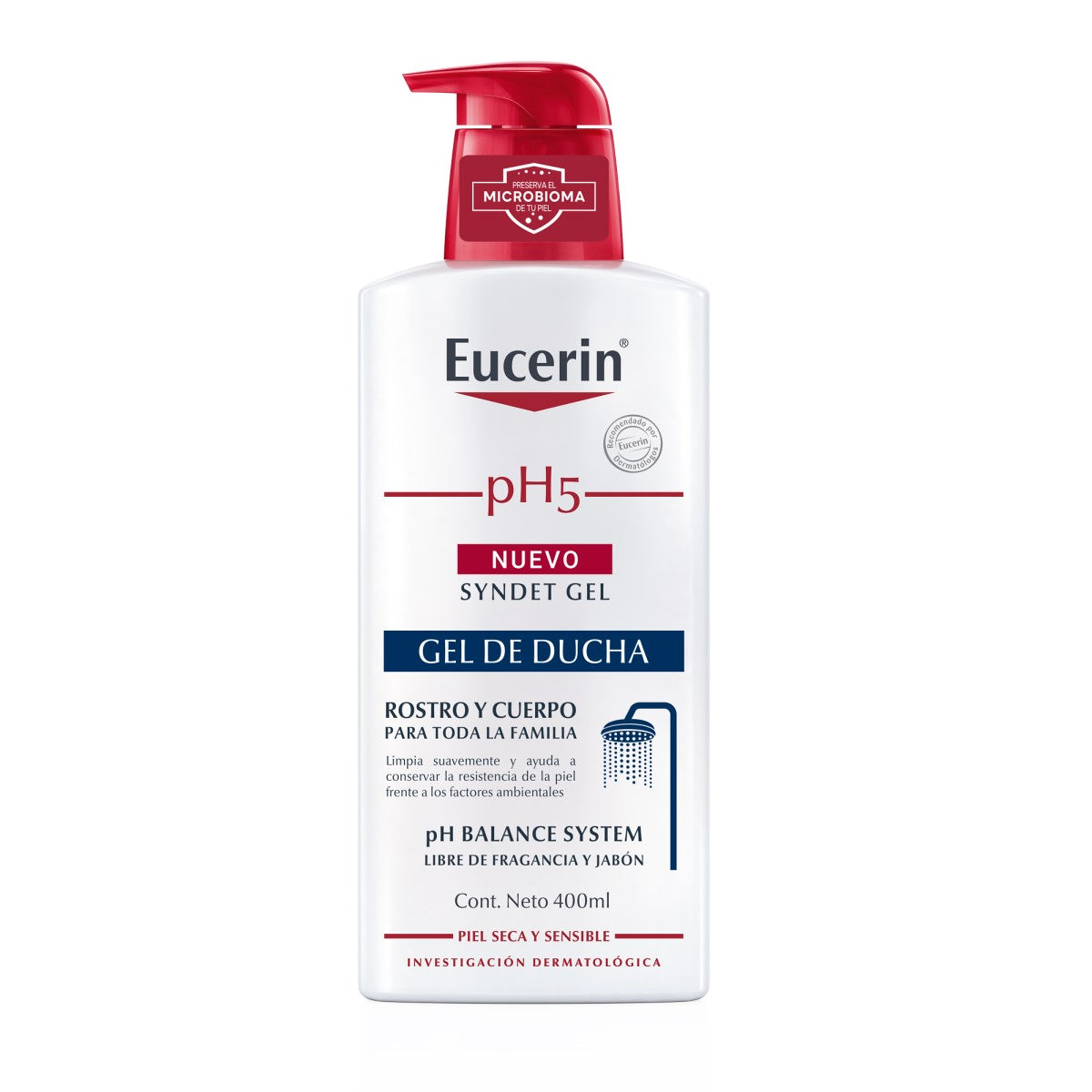 EUCERIN PH5 SYNDET GEL DE DUCHA 400 ML | The Glow Shop