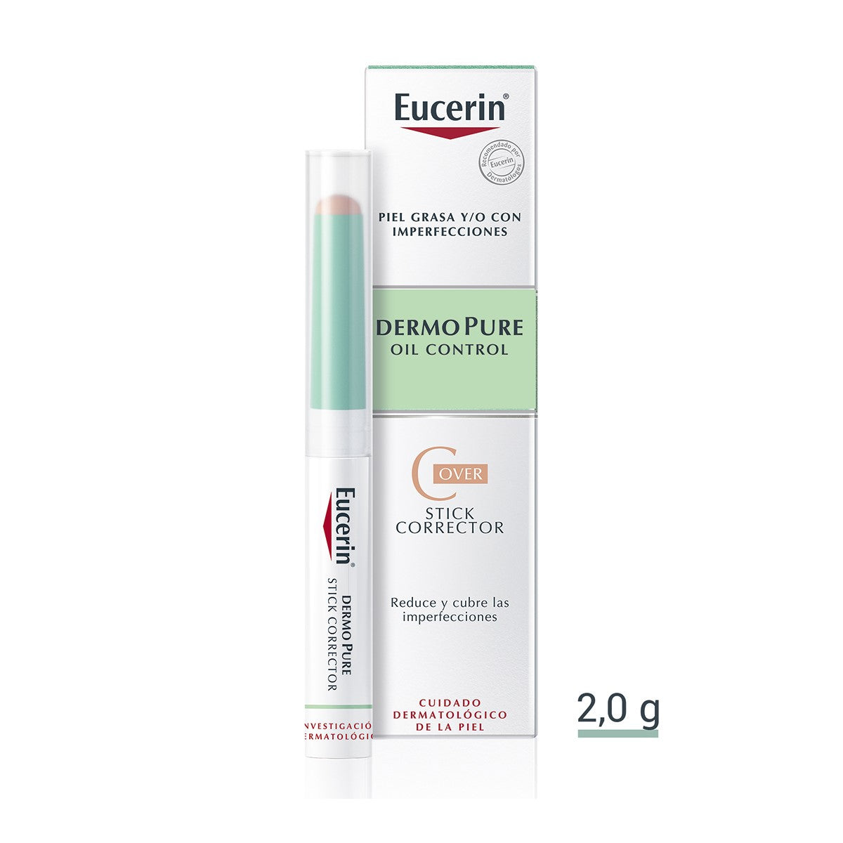 EUCERIN DERMOPURE COVER STICK 2.5 G | The Glow Shop