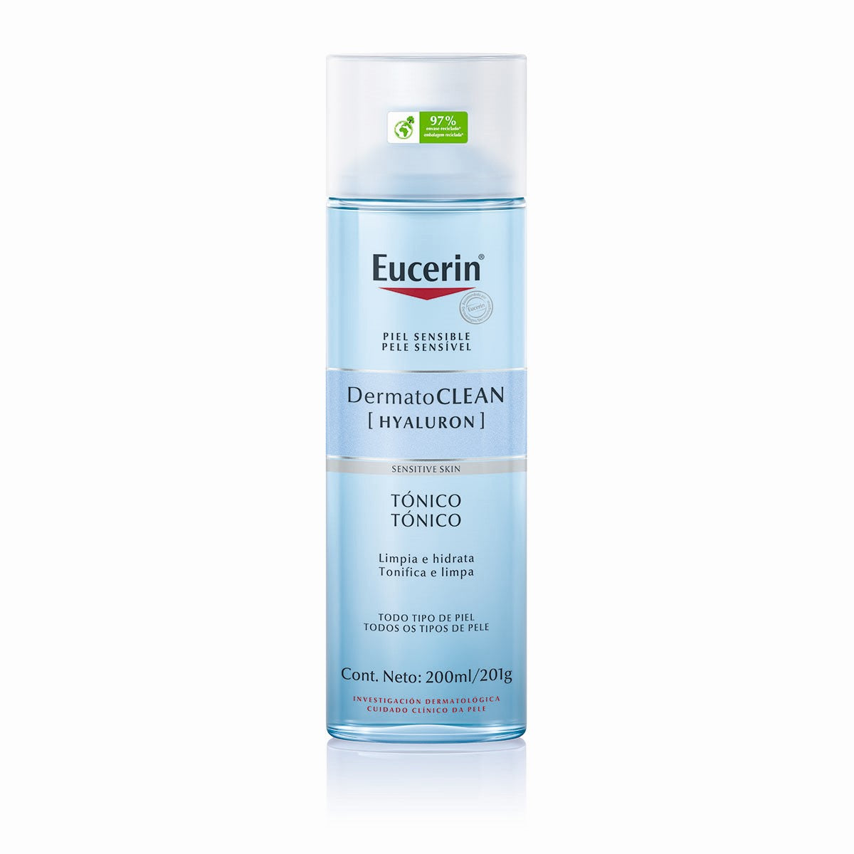 EUCERIN DERMATOCLEAN TÓNICO 200 ML | The Glow Shop