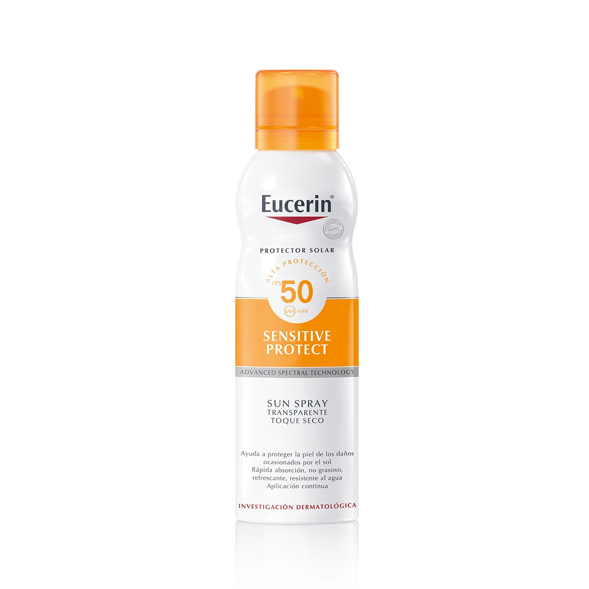 EUCERIN SUN SPRAY TOQUE SECO SPF 50 TRANSPARENTE 200 ML | The Glow Shop