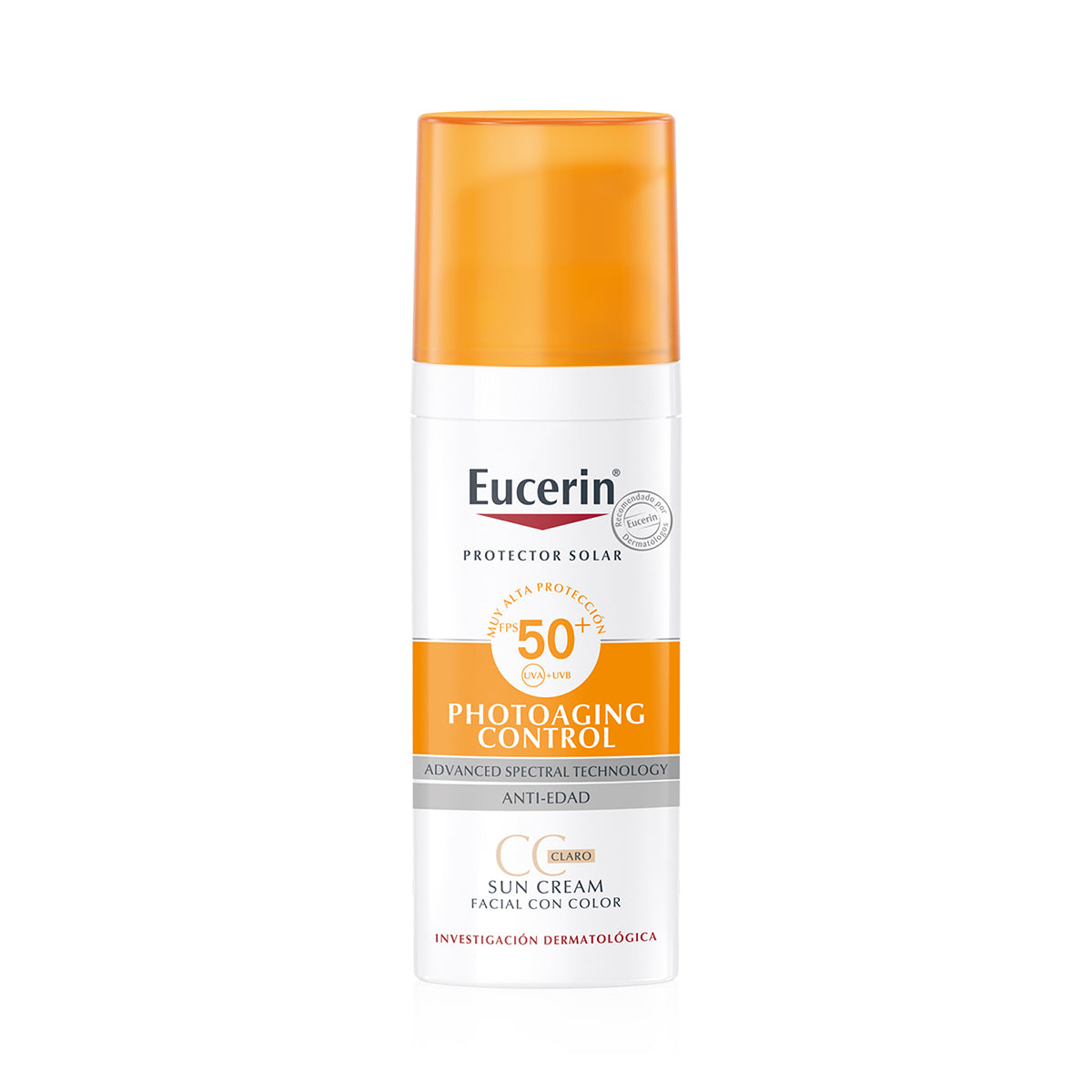 EUCERIN SUN FACE TINTED CREME SPF50+ FAIR 50 ML | The Glow Shop