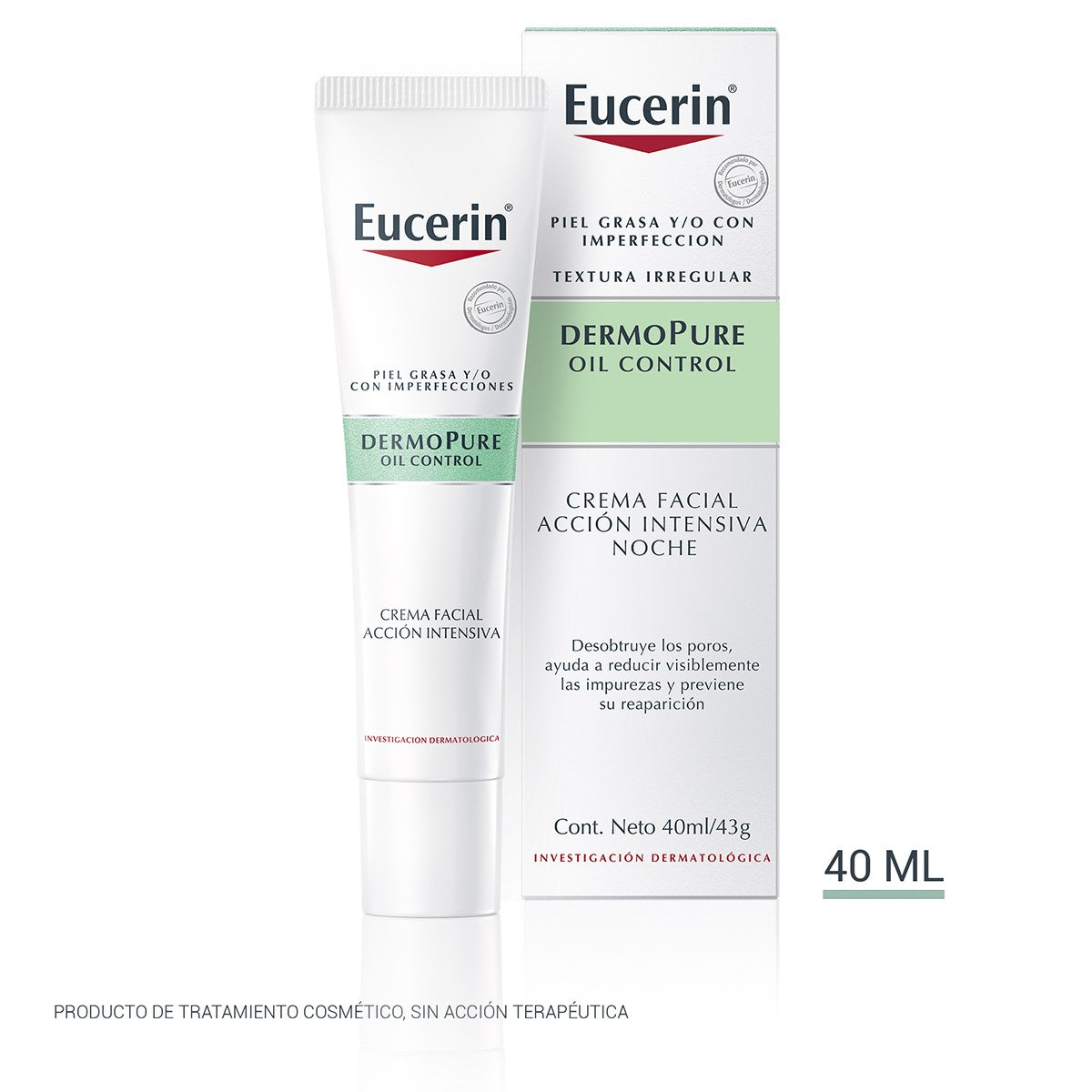 EUCERIN DERMOPURE CREMA ACCIÓN INTENSIVA 40 ML | The Glow Shop