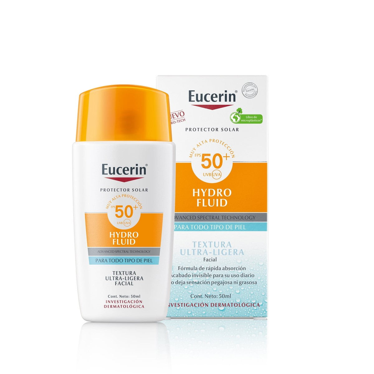 EUCERIN SUN FACE HYDRO FLUID SPF50+ 50 ML