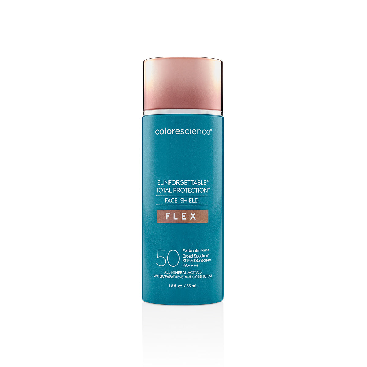 COLORSCIENCE SUNFORGETTABLE FACE SHIELD FLEX (TAN) SPF50 55 ML | The Glow Shop