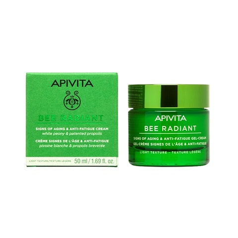 APIVITA BEE RADIANT CREMA ANTIFATIGA Y ACTIVADORA DE BRILLO 50 ML | The Glow Shop