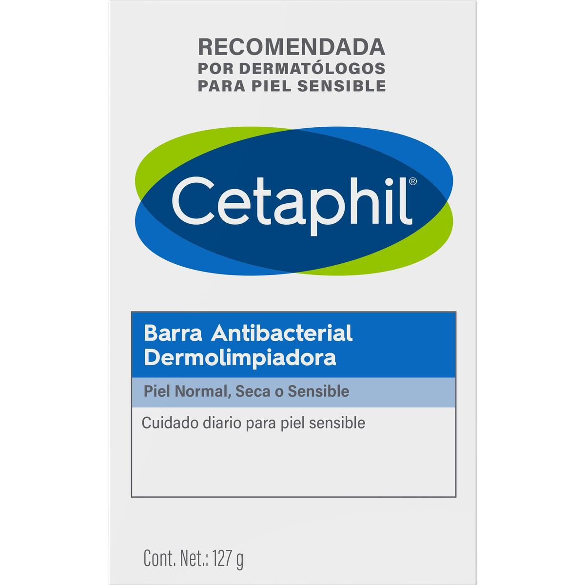 CETAPHIL ANTIBACTERIAL BARRA 127 G | The Glow Shop