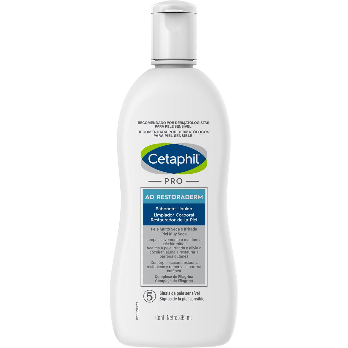 CETAPHIL PRO AD CONTROL LIMPIADOR CORPORAL 295ML | The Glow Shop