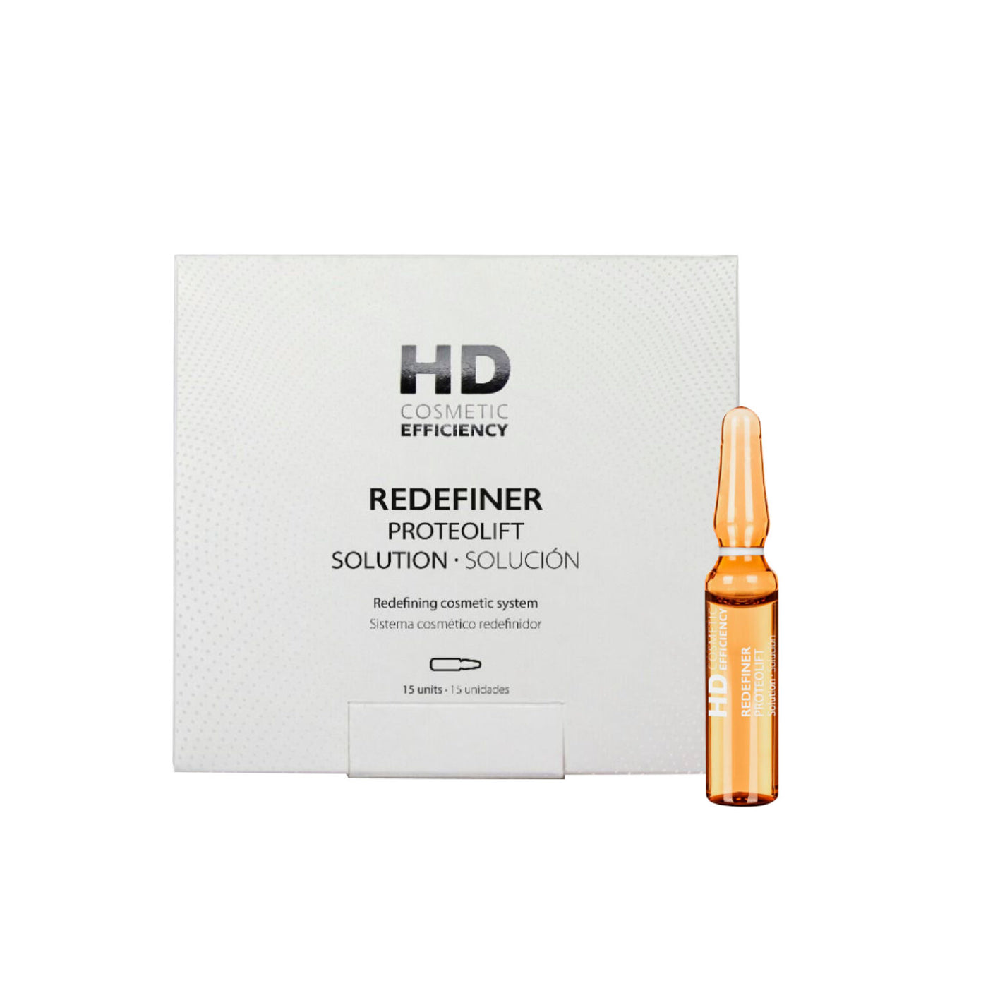HD COSMETIC REDEFINER PROTEOLIFT 15 AMP X 2 ML | The Glow Shop