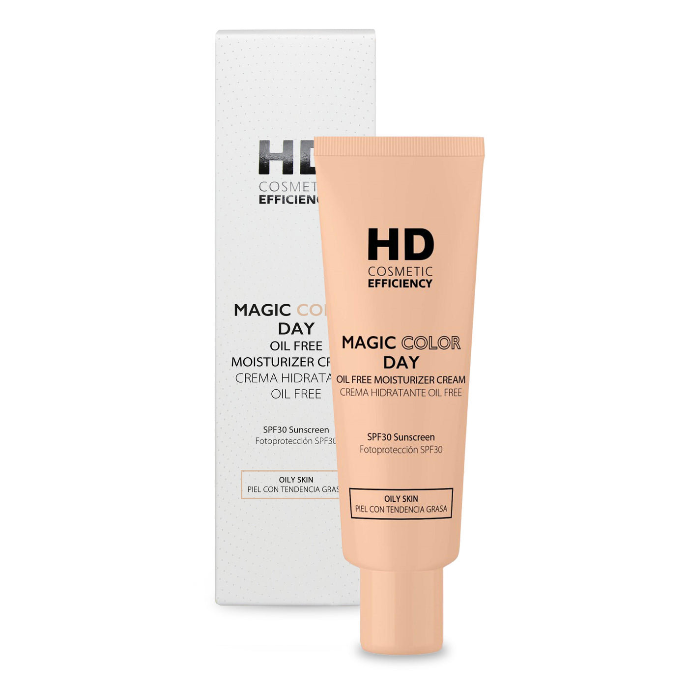 HD COSMETIC MAGIC COLOR DAY CREMA HIDRATANTE OIL FREE SPF30 40 ML | The Glow Shop