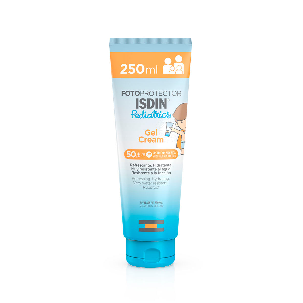 ISDIN FOTOPROTECTOR PEDIATRICS GEL CREMA 50+ 250 ML | The Glow Shop