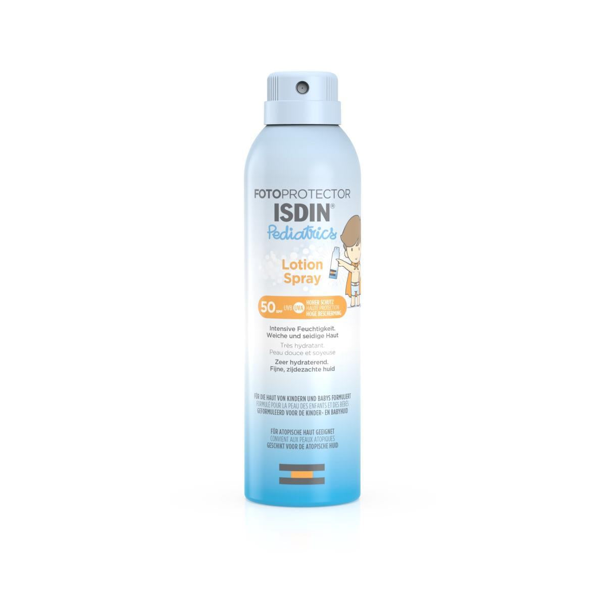 ISDIN FOTOPROTECTOR ISDIN 50+ LOCIÓN SPRAY PEDIATRICO 250 ML | The Glow Shop