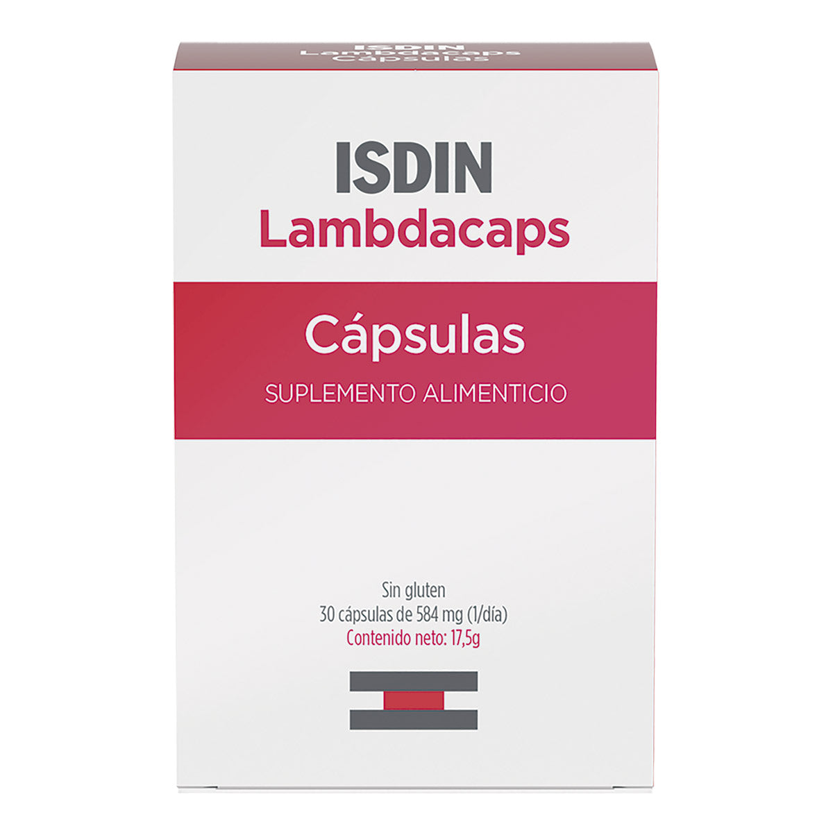 ISDIN LAMBDACAPS CÁPSULAS CAJA CON 30 CÁPSULAS | The Glow Shop