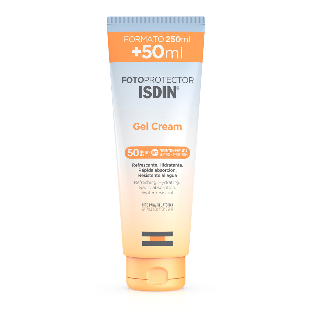 ISDIN FOTOPROTECTOR GEL CREMA 50+ 250 ML | The Glow Shop