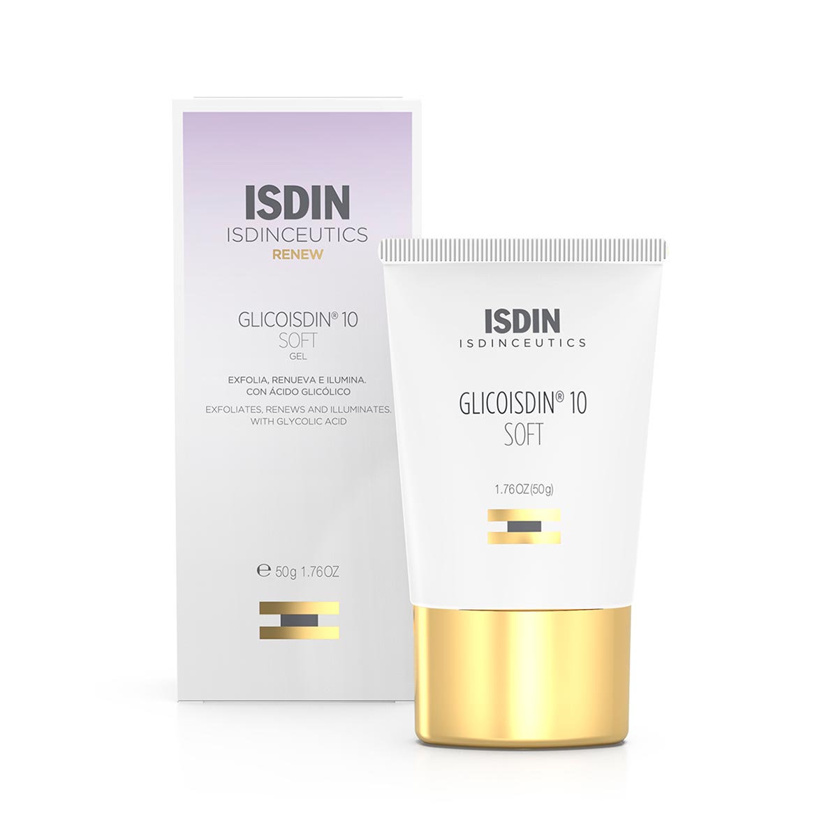 ISDIN Glicoisdin 10% GEL FACIAL ANTIEDAD 50 ML | The Glow Shop