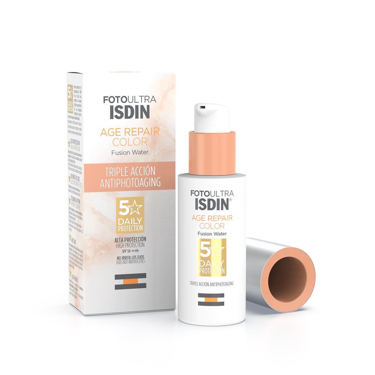 ISDIN FOTOULTRA 50 AGE REPAIR FUSION WATER COLOR 50 ML | The Glow Shop