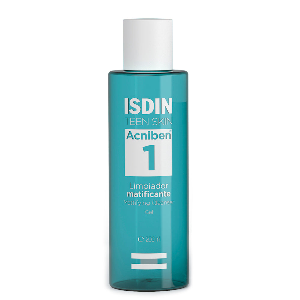 ISDIN ACNIBEN LIMPIADOR MATIFICANTE PARA PIEL GRASA GEL 200 ML | The Glow Shop