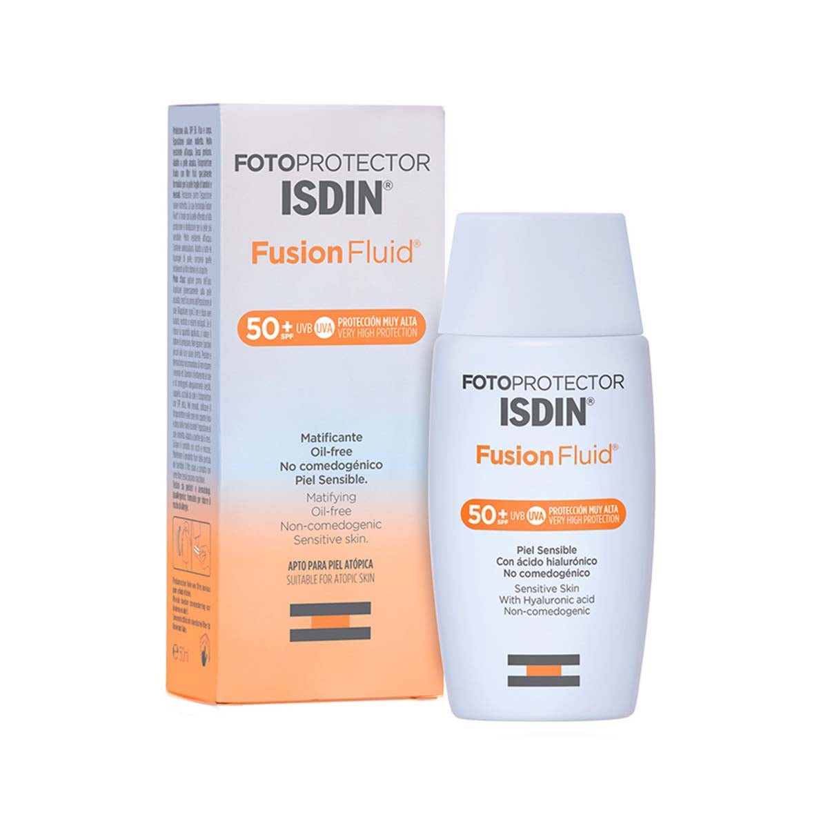 ISDIN FOTOPROTECTOR FUSION FLUIDO 50+ 50 ML | The Glow Shop