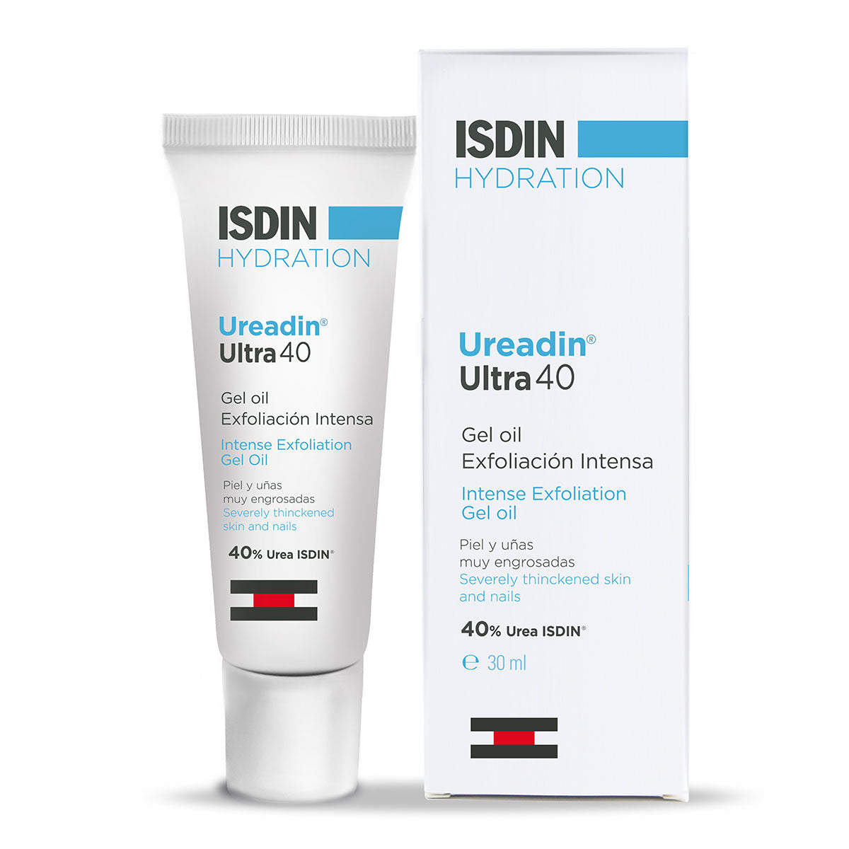 ISDIN UREADIN ULTRA 40 GEL OIL EXFOLIACIÓN INTENSA 30 ML | The Glow Shop