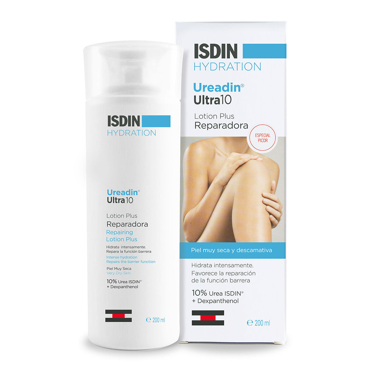 ISDIN UREADIN ULTRA 10 LOCIÓN PLUS REPARADORA 200 ML | The Glow Shop