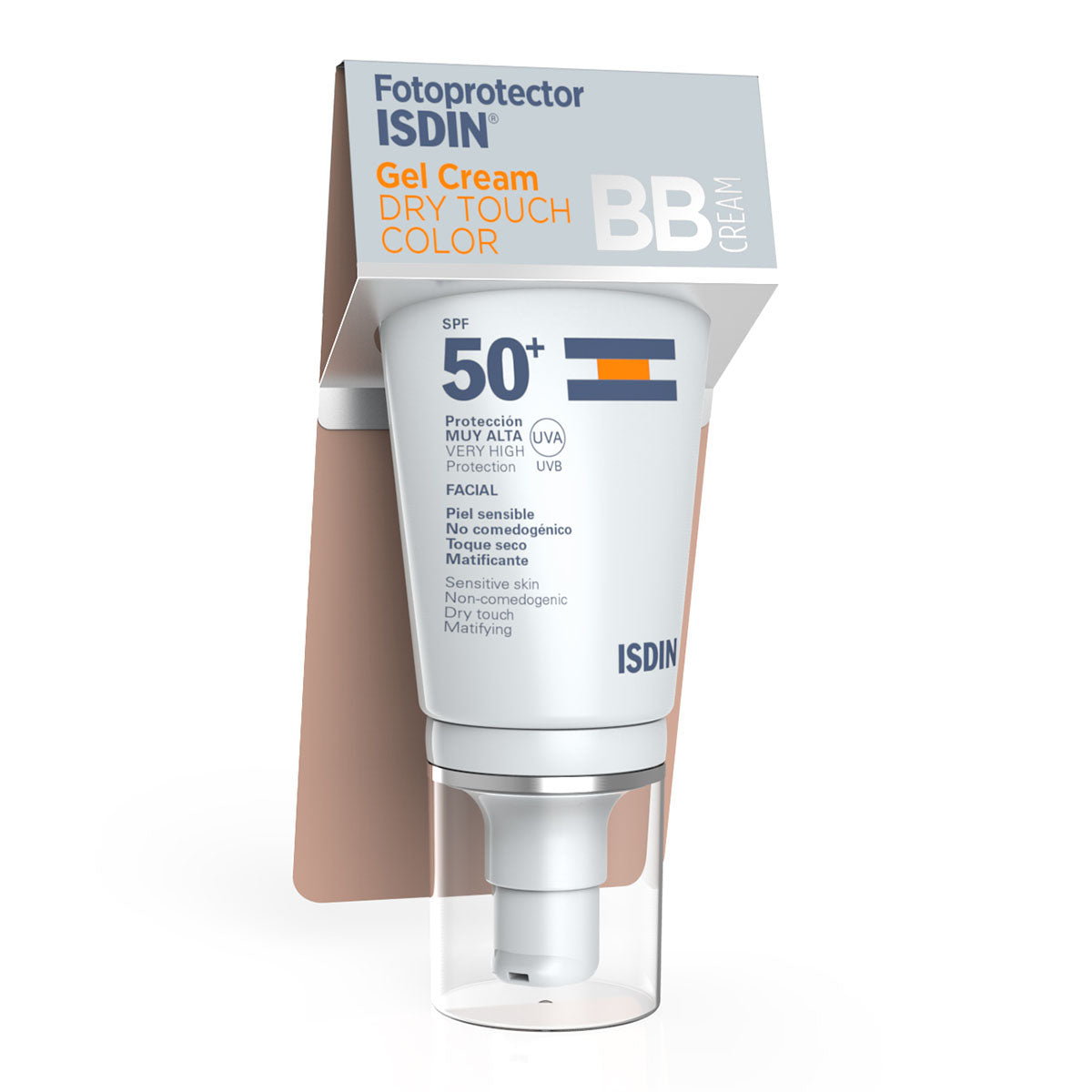 ISDIN FOTOPROTECTOR GEL CREMA DRY TOUCH COLOR 50+ 50 ML | The Glow Shop